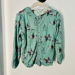 POSH PEANUT Reversible zip-up hoodie